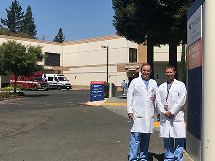 Tackling Trauma Together: Local Father and Son Team Up at Providence Santa Rosa Memorial Hospital’s Busy Trauma Center